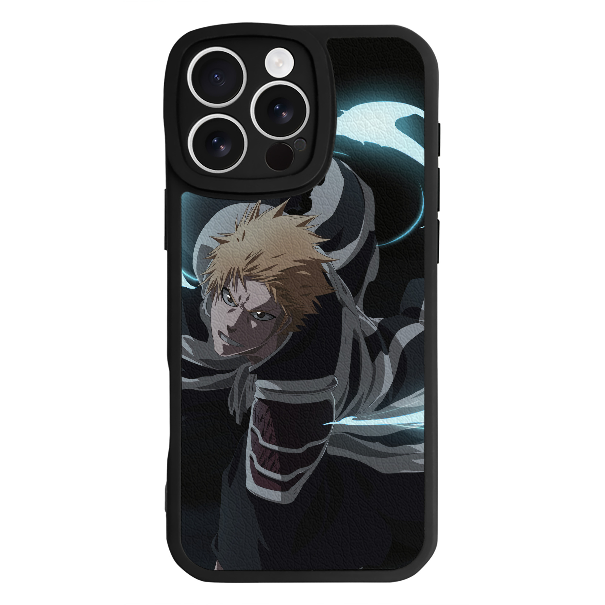 （画像用） ブリーチ BLEACH 【iPhone 16シリーズ対応】シリコンスマホケース（レザー調） 材質：シリコン